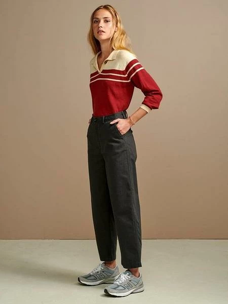 Bellerose Black Pollock Pants 4 Bellerose Black Pollock Pants