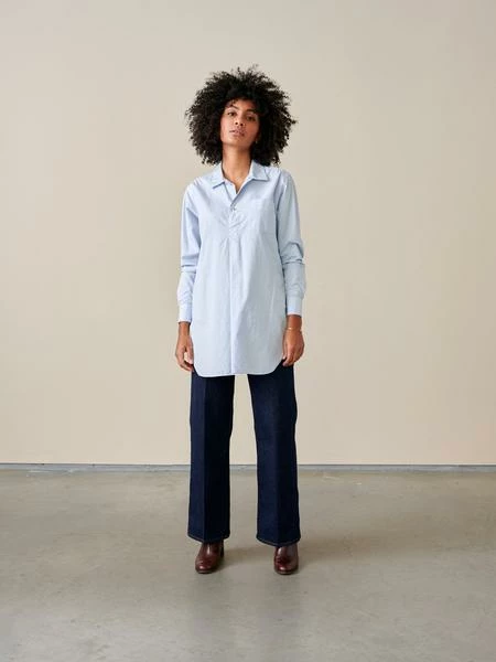 Bellerose Gigi Shirt Blue Dew 5 Bellerose Gigi Shirt Blue Dew