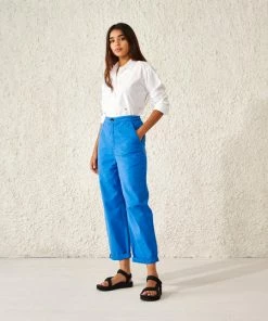 Bellerose Pasop Trousers - Sea