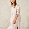 Bellerose Gaby Dress - Pink Stripe 2 Bellerose Gaby Dress - Pink Stripe