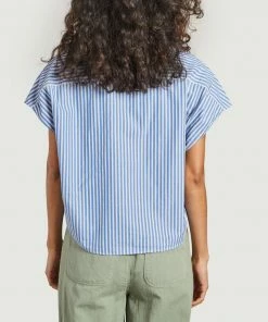 Bellerose Striped Shirt Short Sleeves Gerda 6 Bellerose Striped Shirt Short Sleeves Gerda