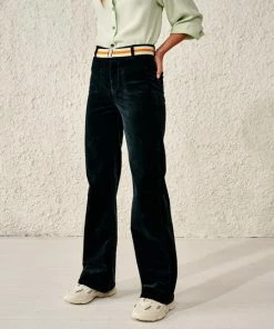 Bellerose Park Trousers - Off Black