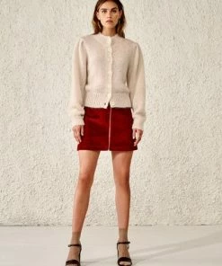 Bellerose Amire Knit Cardi Milky Way