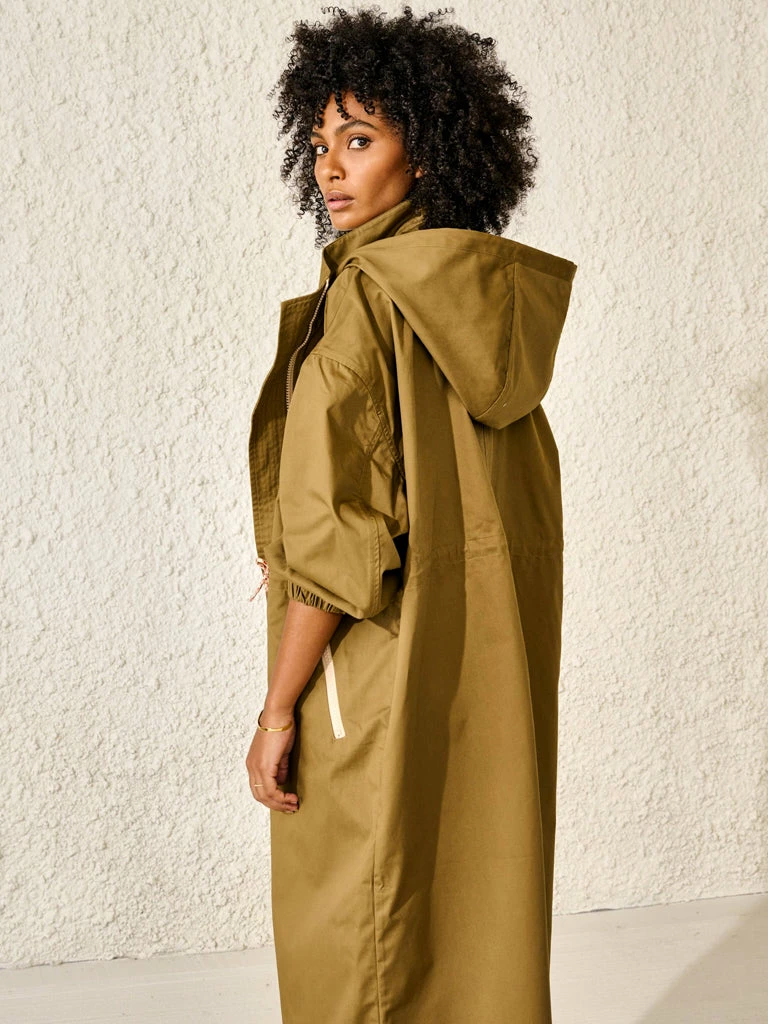 Bellerose Hosfo Long Parka In Military 3 Bellerose Hosfo Long Parka In Military