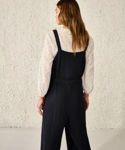 Bellerose Pixies Jumpsuit In Off Black