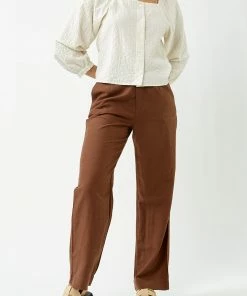Bellerose Neutral Stripe Alix Blouse