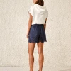 Bellerose Helio Navy Shorts