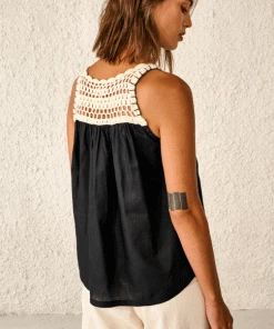 Bellerose Marles Black Tank Top