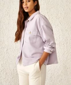 Bellerose Parrish Iris Overshirt