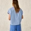 Bellerose Gerda Shirt - Blue Stripe 1 Bellerose Gerda Shirt - Blue Stripe