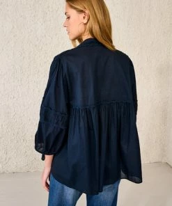 Bellerose Doushka Blouse Navy