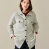 Bellerose Ari Grey Marl Shirt Jacket 1 Bellerose Ari Grey Marl Shirt Jacket
