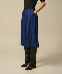 Bellerose Houx Navy Skirt