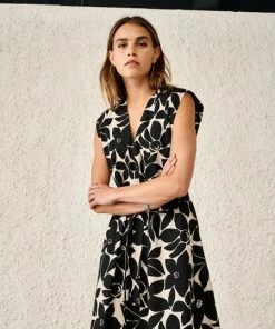 Bellerose Aku Dress - Black/white