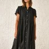 Bellerose Iueke Dress In Off Black 1 Bellerose Iueke Dress In Off Black