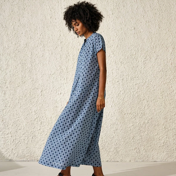 Bellerose Vasco Printed Maxi Dress 3 Bellerose Vasco Printed Maxi Dress