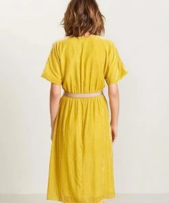 Bellerose Yellow Pollen Hoek Dress