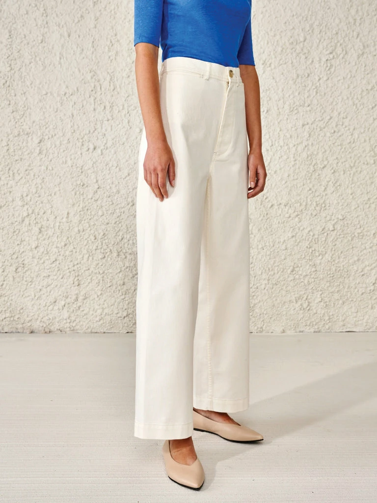 Bellerose Lotan Trousers In Natural 6 Bellerose Lotan Trousers In Natural