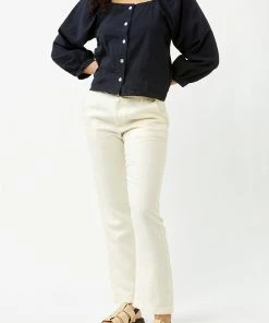 Bellerose Navy Alix Blouse