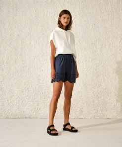 Bellerose Helio Shorts - Navy