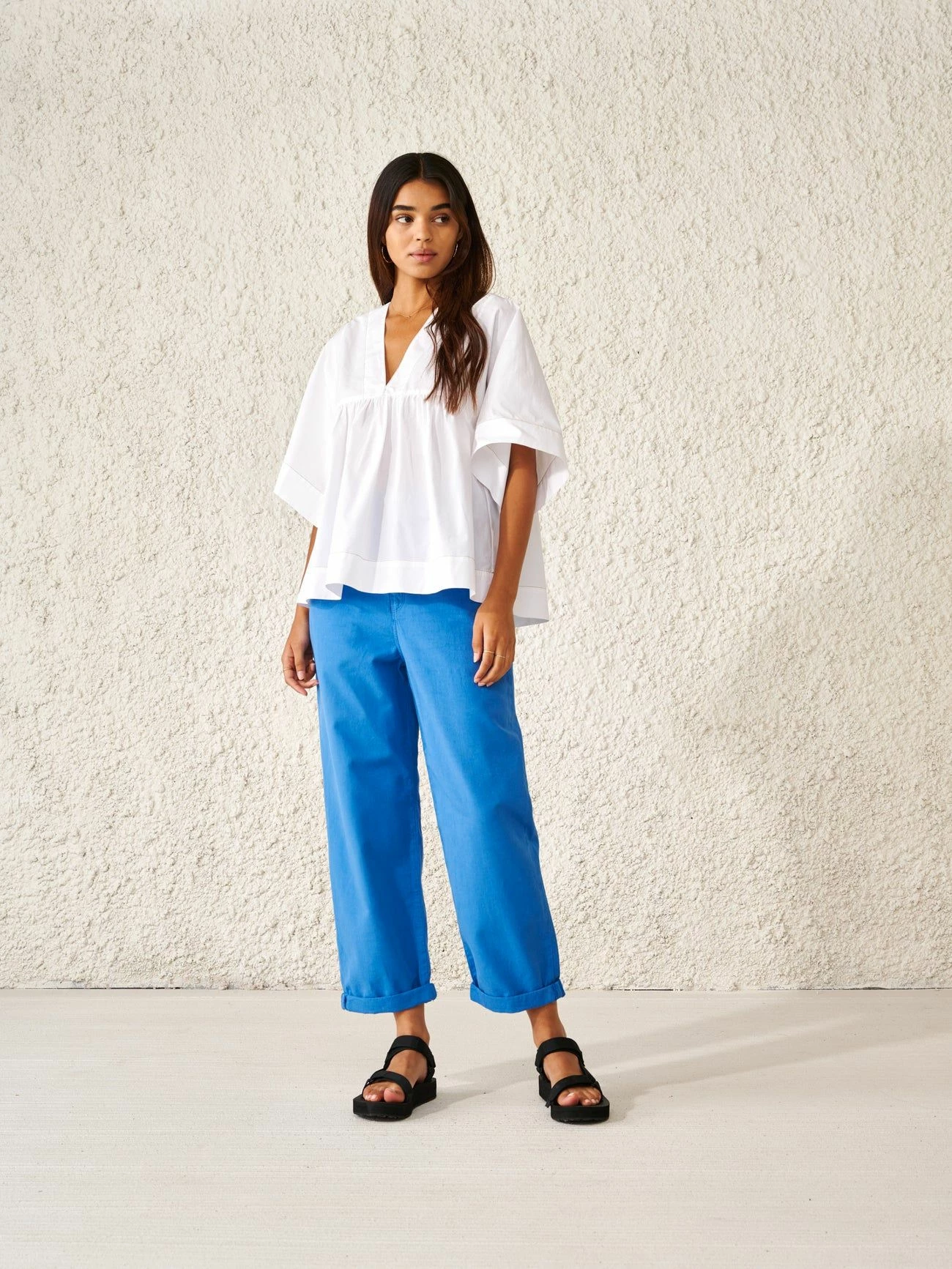 Bellerose Camicia Azelie Bianca Donna 3 Bellerose Camicia Azelie Bianca Donna