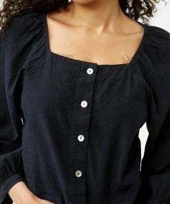 Bellerose Navy Alix Blouse