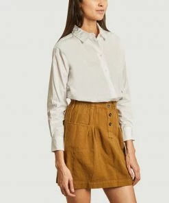 Bellerose White Gastoo Cotton Shirt