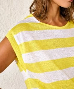 Bellerose Sevia T-Shirt In Yellow