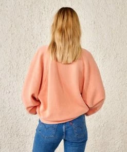 Bellerose Fella Sweatshirt - Tangerine