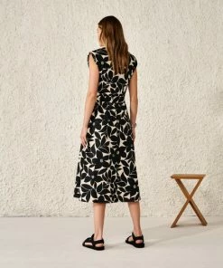 Bellerose Aku Dress - Black/white