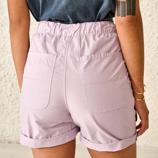 Bellerose Paposs Cotton Women's Shorts- Iris 4 Bellerose Paposs Cotton Women's Shorts- Iris