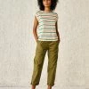 Bellerose Sevia T-Shirt In Green & Pink