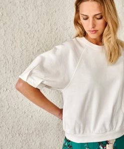 Bellerose Fil Sweatshirt - White