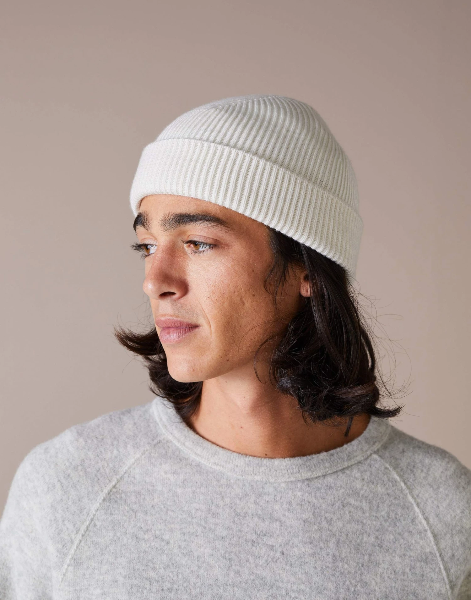 Bellerose Datil Beanie (Oyster) 4 Bellerose Datil Beanie (Oyster)