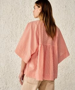 Bellerose Azelie Blouse - Red Stripe