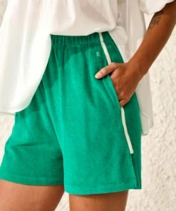 Bellerose Chania Shorts - Emerald
