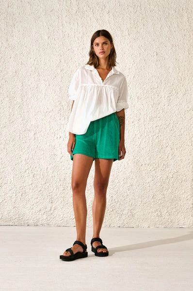 Bellerose Chania Shorts Emerald 3 Bellerose Chania Shorts Emerald