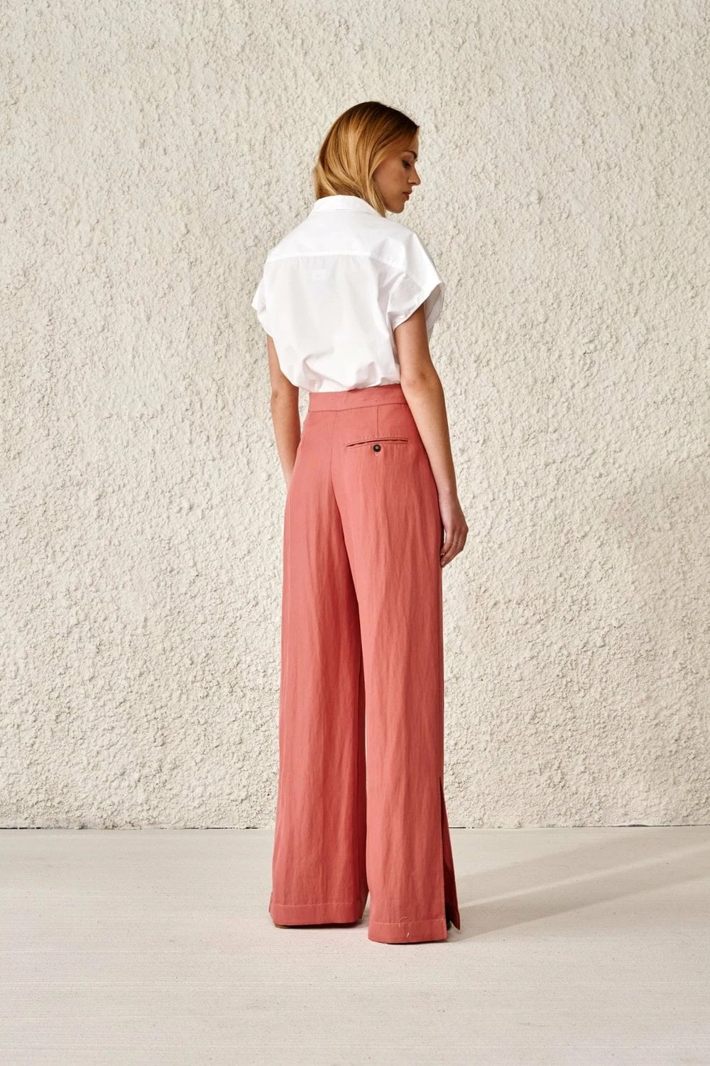 Bellerose Davy Pants In Brick 4 Bellerose Davy Pants In Brick