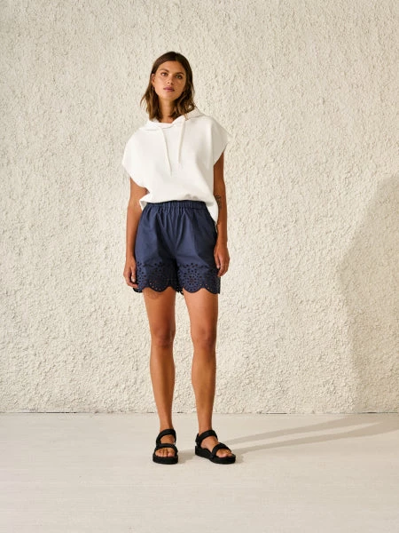 Bellerose Helio Shorts - Navy 3 Bellerose Helio Shorts - Navy