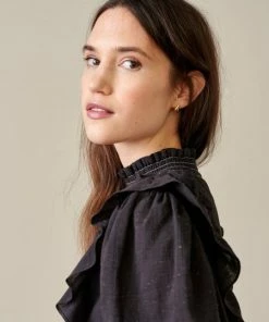 Bellerose Hariet Blouse Off Black
