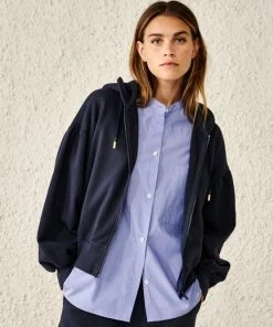 Bellerose Faje Hoodie Navy