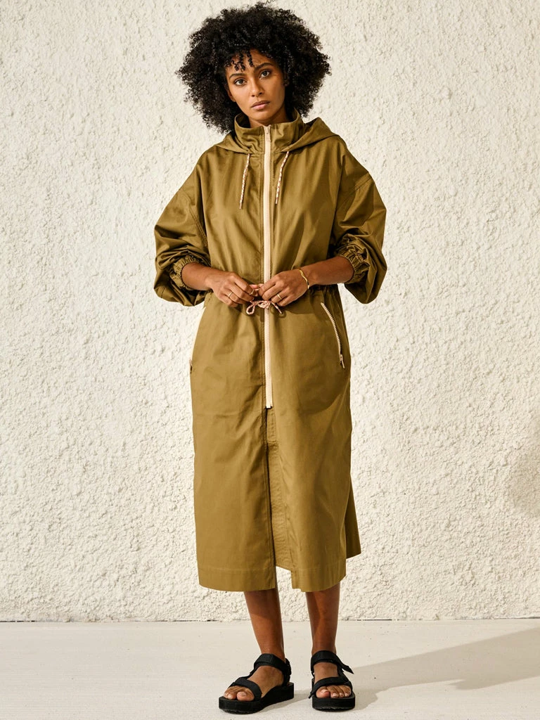 Bellerose Hosfo Long Parka In Military 6 Bellerose Hosfo Long Parka In Military