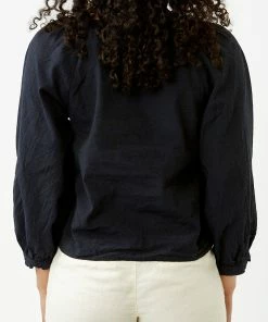 Bellerose Navy Alix Blouse