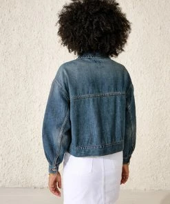 Bellerose Paulo Denim Jacket In Used Blue