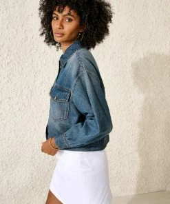 Bellerose Paulo Denim Jacket In Used Blue