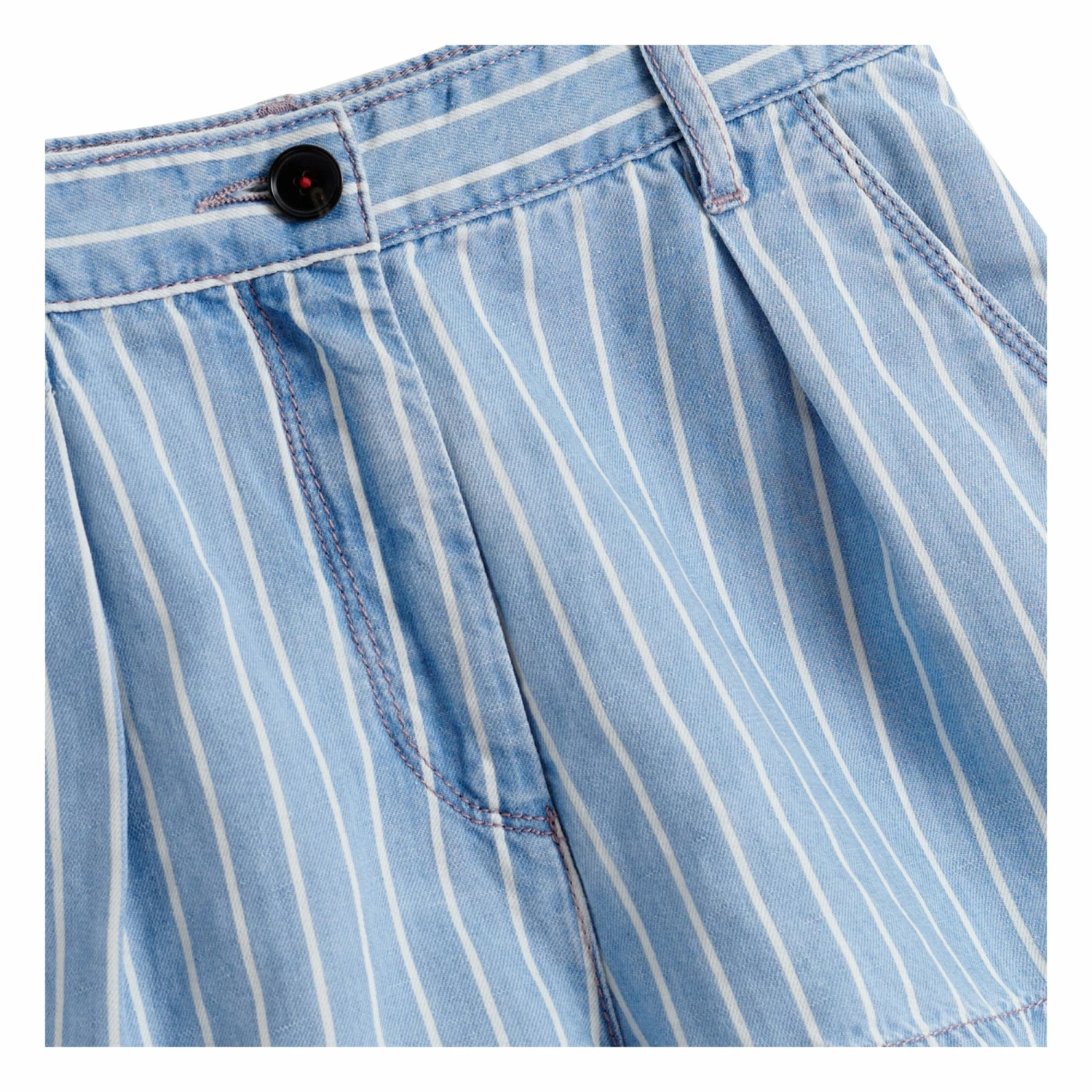 Bellerose Stripe A Bellerose Papie Shorts 4 Bellerose Stripe A Bellerose Papie Shorts