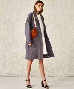 Bellerose Claire Coat Blue Combo B