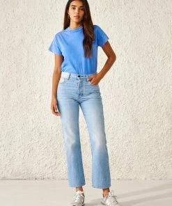 Bellerose Popeye Jeans in Vintage Blue Wash 11 Bellerose Popeye Jeans in Vintage Blue Wash