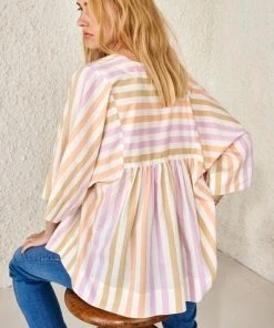 Bellerose Azelie Blouse Stripe A Multi