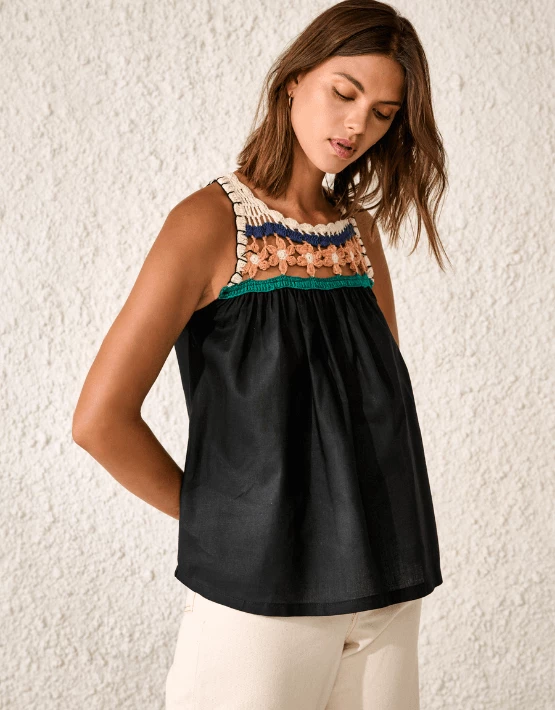 Bellerose Marles Top Black 3 Bellerose Marles Top Black